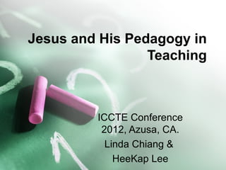 Jesus pedagogy model | PPT