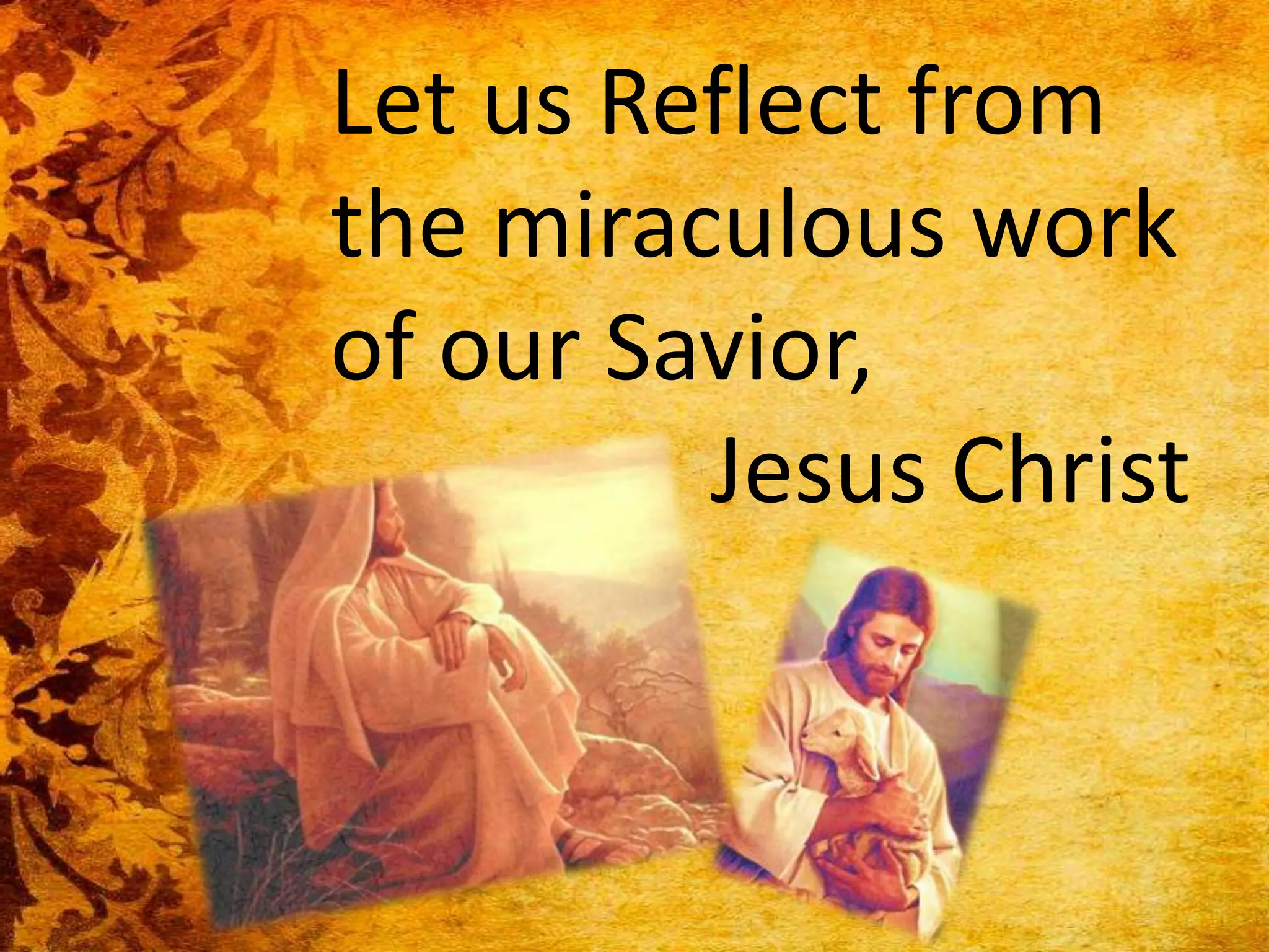 Jesus raises lazarus | PPTX
