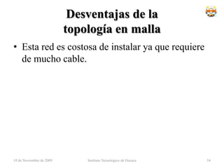 3.3.1 - Topología de las redes de paquetes