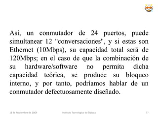 Primitivas del servicio de Datagramas18 de noviembre de 2009Instituto Tecnologico de Oaxaca61