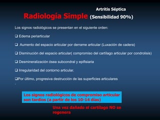Artritis séptica y osteomielitis | PPTX