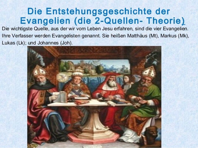 Die Zwei Quellen Theorie Jesus von Nazareth