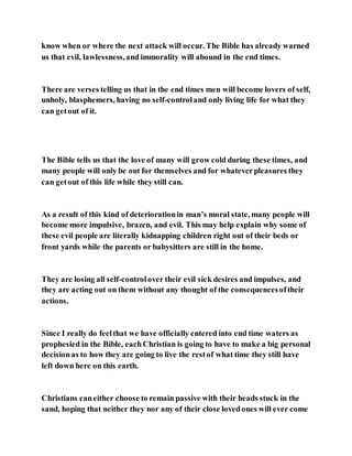 Jesus was and is our protector