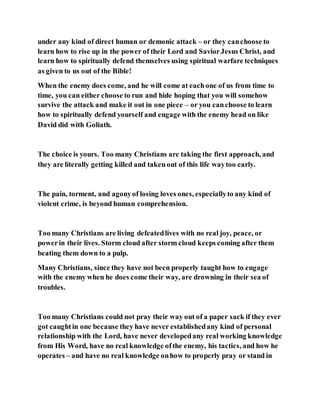 Jesus was and is our protector