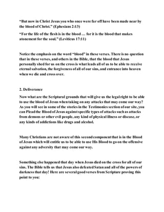 Jesus was and is our protector