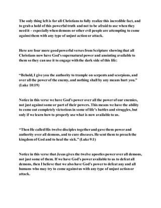 Jesus was and is our protector