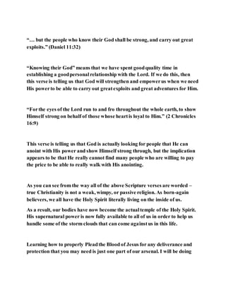 Jesus was and is our protector