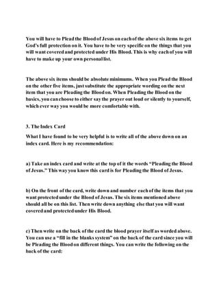 Jesus was and is our protector