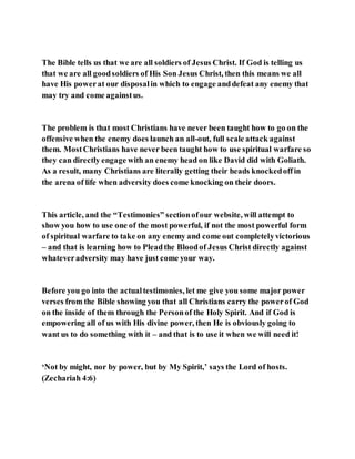 Jesus was and is our protector