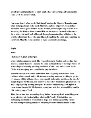 Jesus was and is our protector