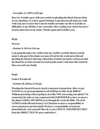 Jesus was and is our protector