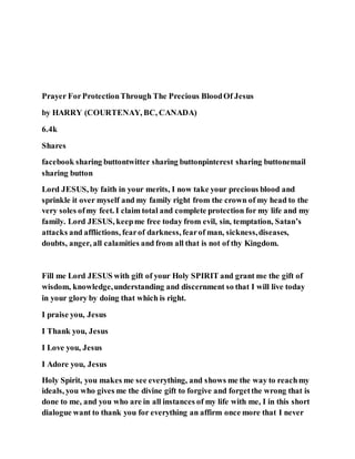 Jesus was and is our protector