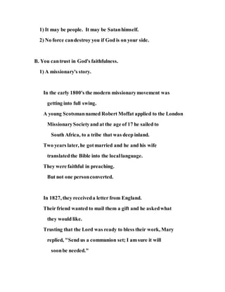 Jesus was and is our protector