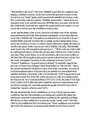 Jesus was and is our protector