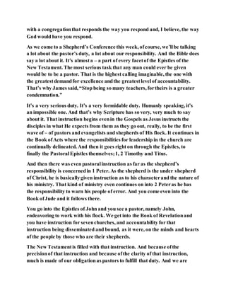 Jesus was and is our protector