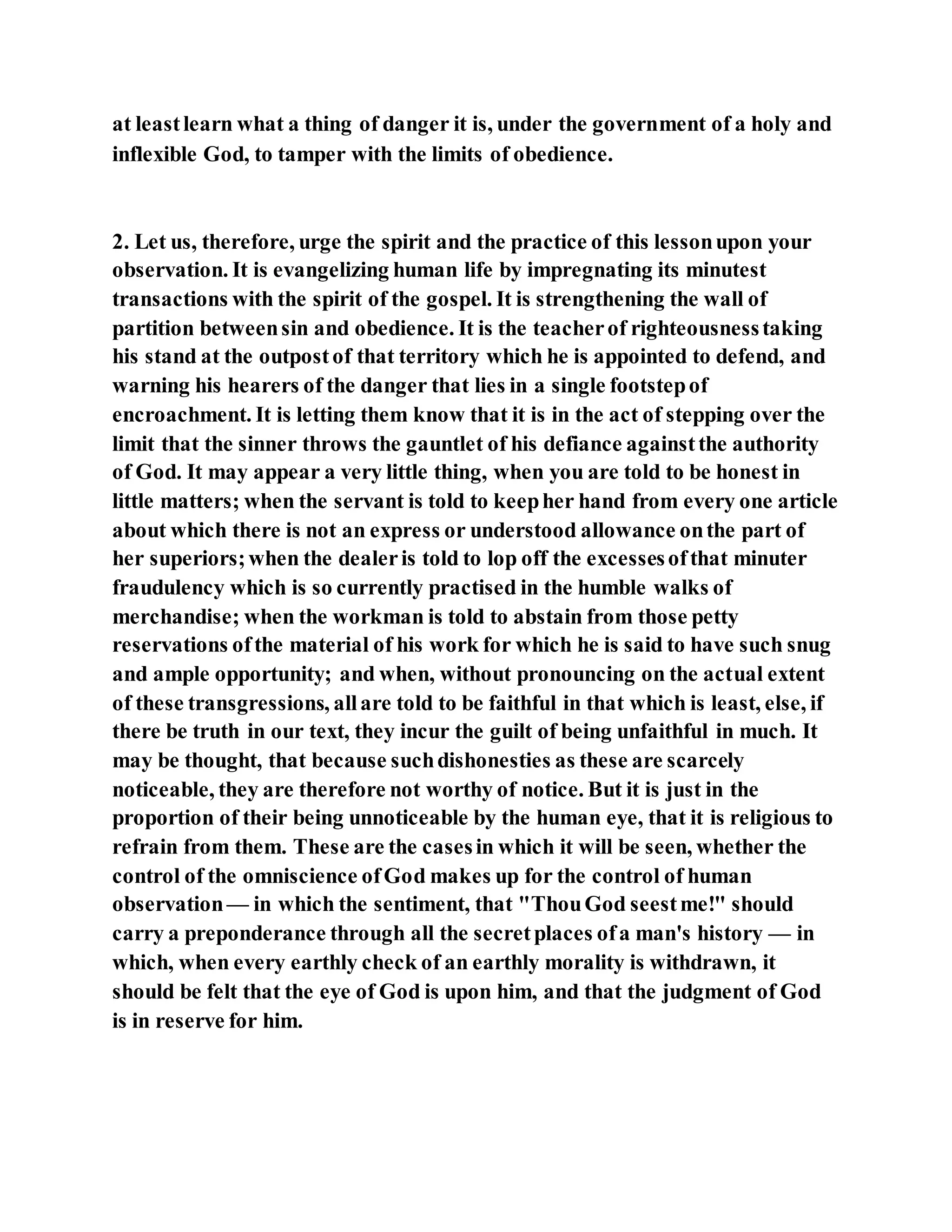 Jesus was clear you cannot serve two masters