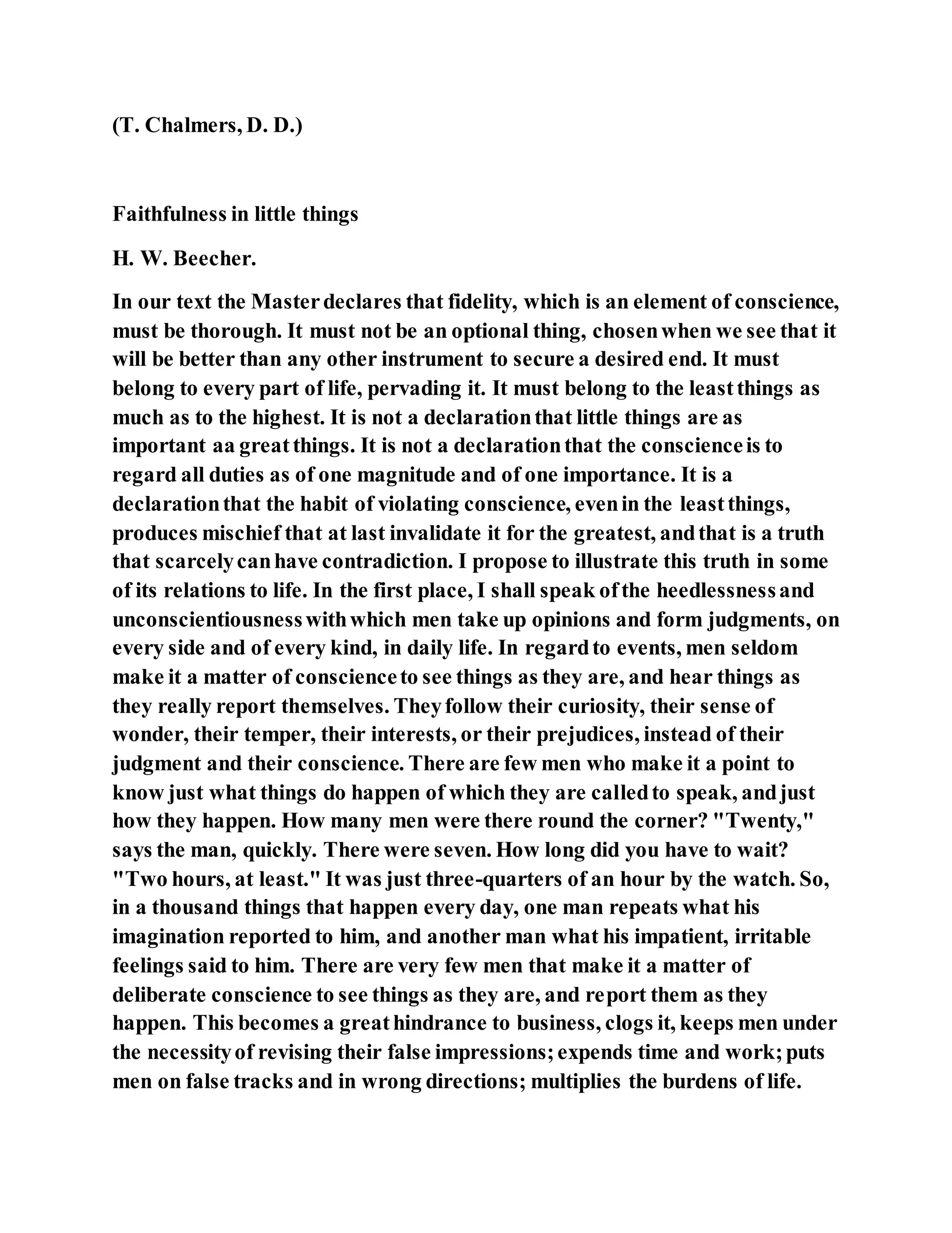 Jesus was clear you cannot serve two masters