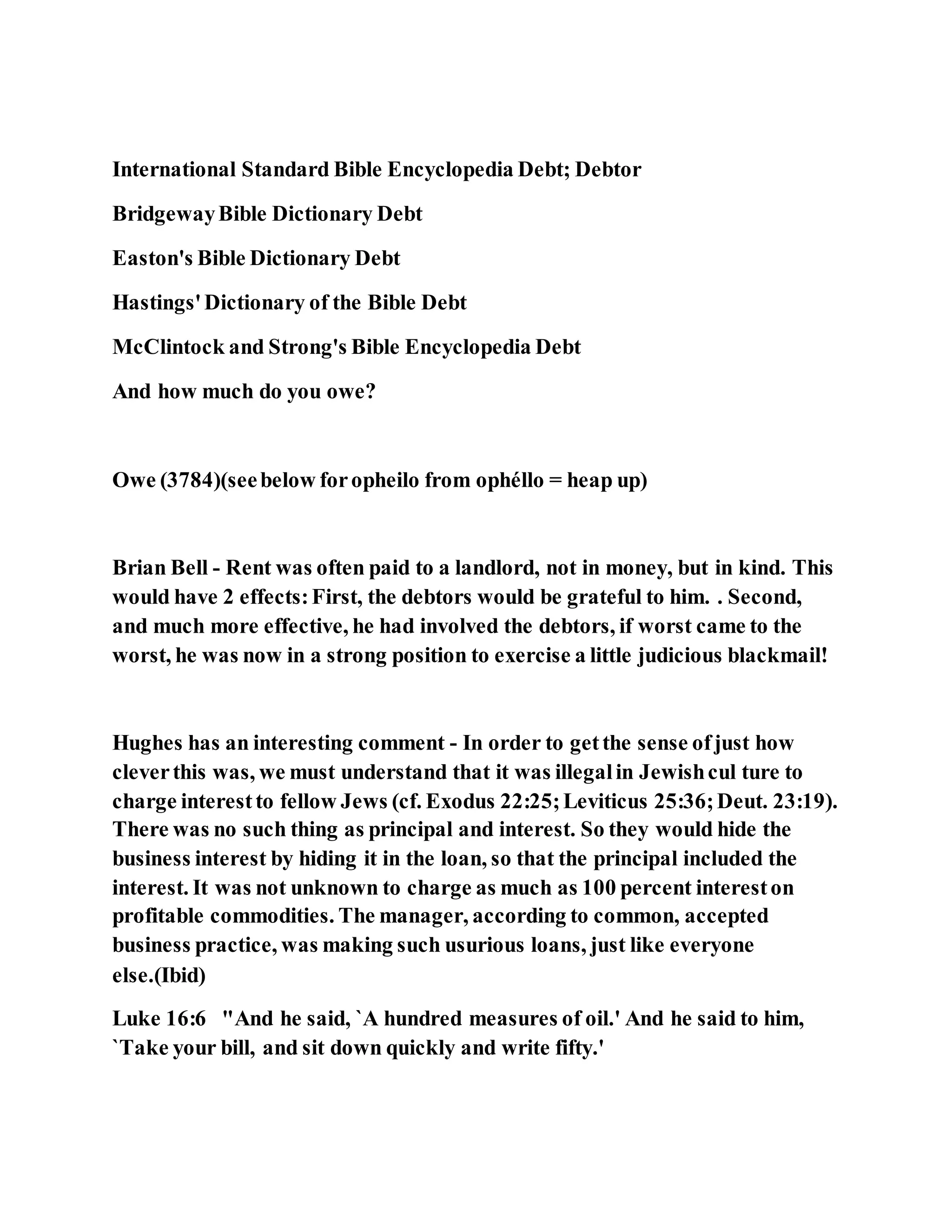 Jesus was clear you cannot serve two masters