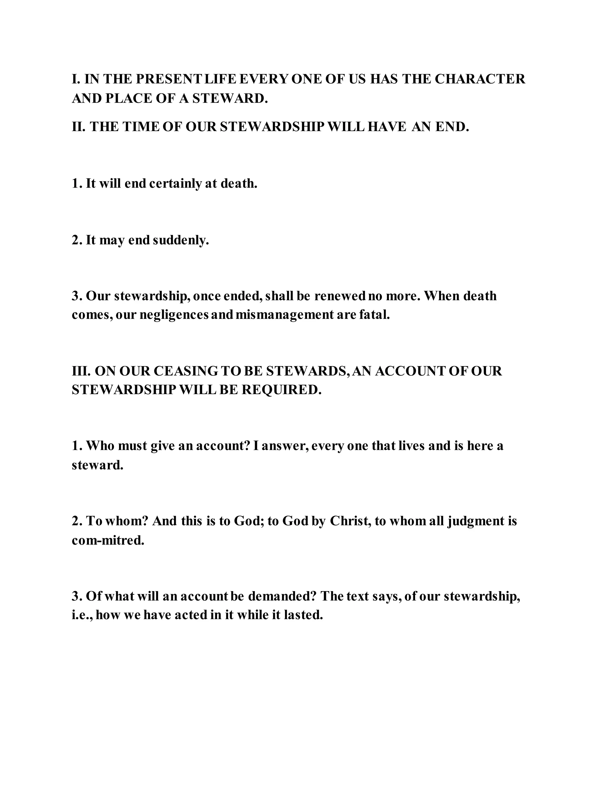 Jesus was clear you cannot serve two masters