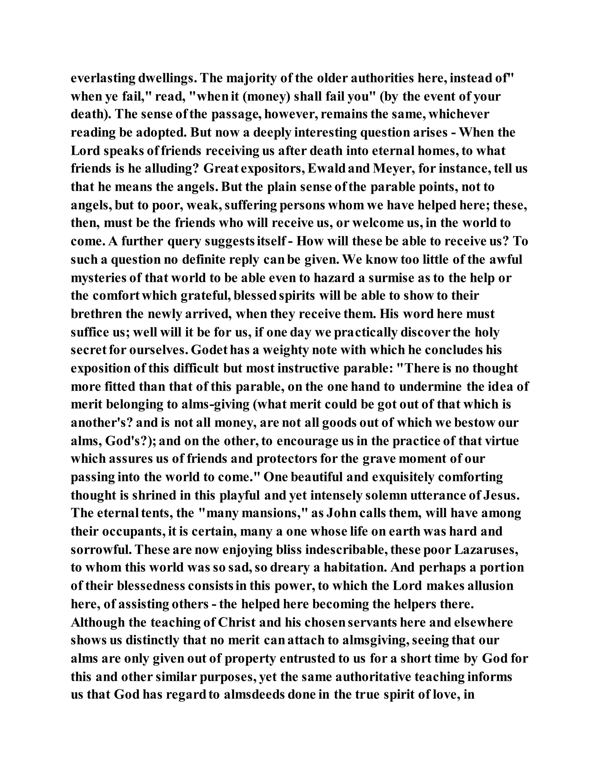 Jesus was clear you cannot serve two masters