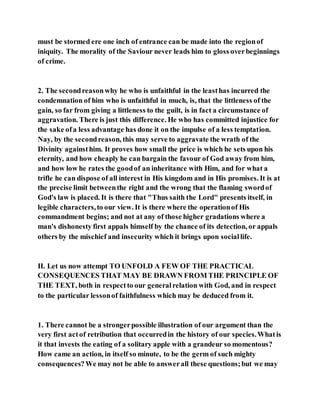 Jesus was clear you cannot serve two masters