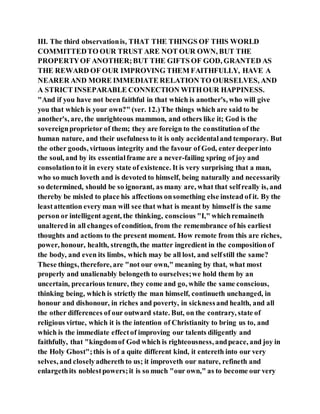 Jesus was clear you cannot serve two masters