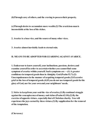 Jesus was clear you cannot serve two masters