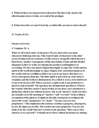 Jesus was clear you cannot serve two masters