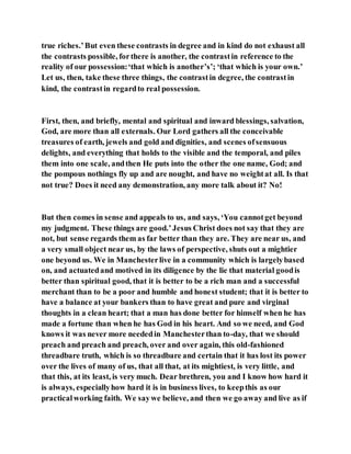 Jesus was clear you cannot serve two masters