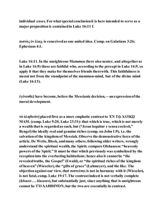 Jesus was clear you cannot serve two masters