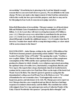 Jesus was clear you cannot serve two masters