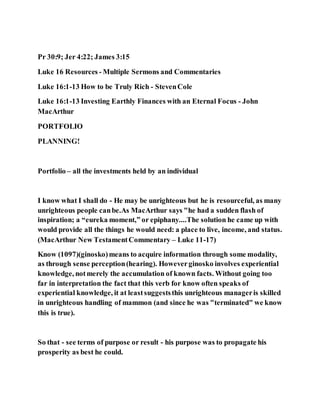 Jesus was clear you cannot serve two masters