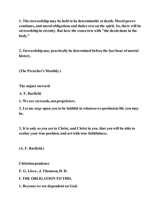 Jesus was clear you cannot serve two masters