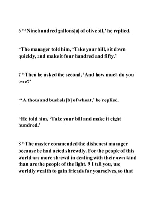 Jesus was clear you cannot serve two masters