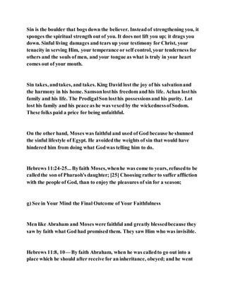 Jesus was clear you cannot serve two masters