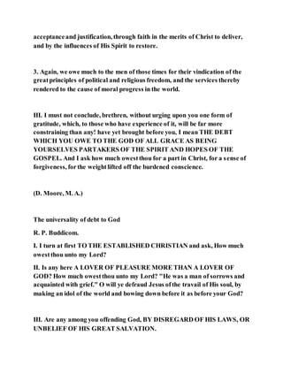 Jesus was clear you cannot serve two masters