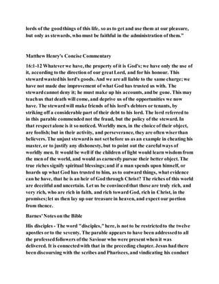 Jesus was clear you cannot serve two masters