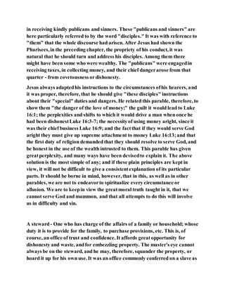 Jesus was clear you cannot serve two masters