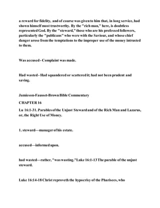 Jesus was clear you cannot serve two masters