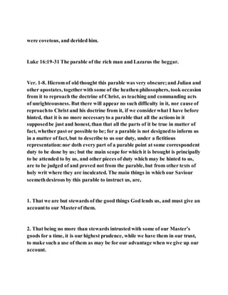 Jesus was clear you cannot serve two masters