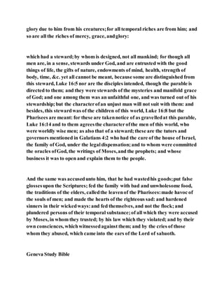 Jesus was clear you cannot serve two masters