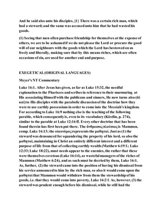 Jesus was clear you cannot serve two masters