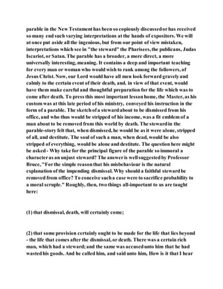 Jesus was clear you cannot serve two masters