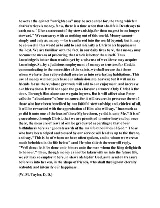 Jesus was clear you cannot serve two masters