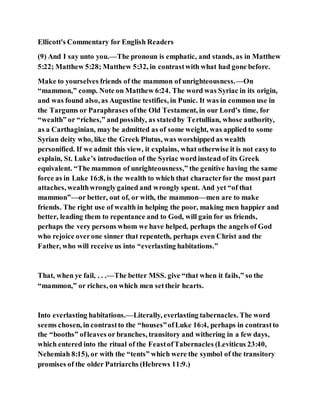 Jesus was clear you cannot serve two masters