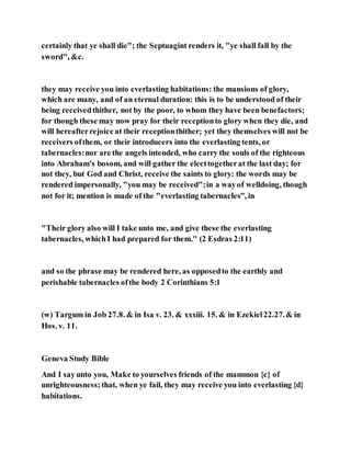 Jesus was clear you cannot serve two masters