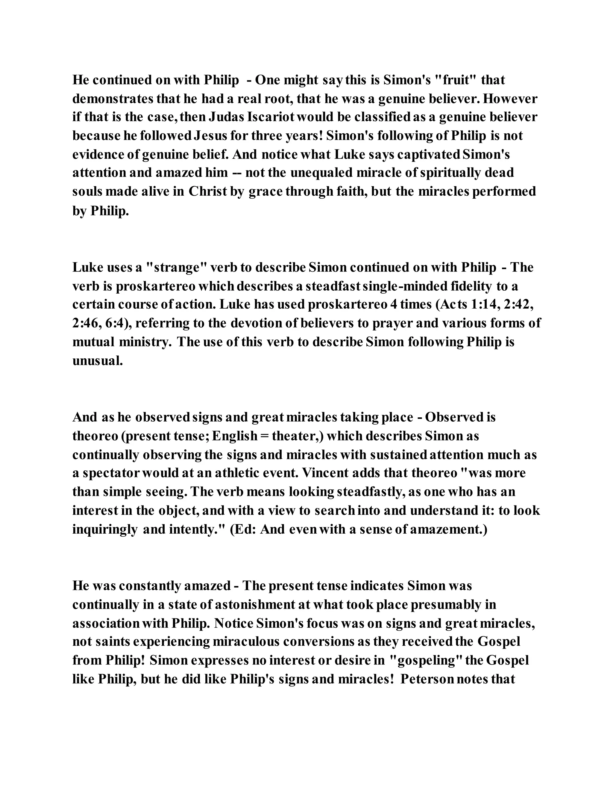 Jesus was converting a man of great sorcery