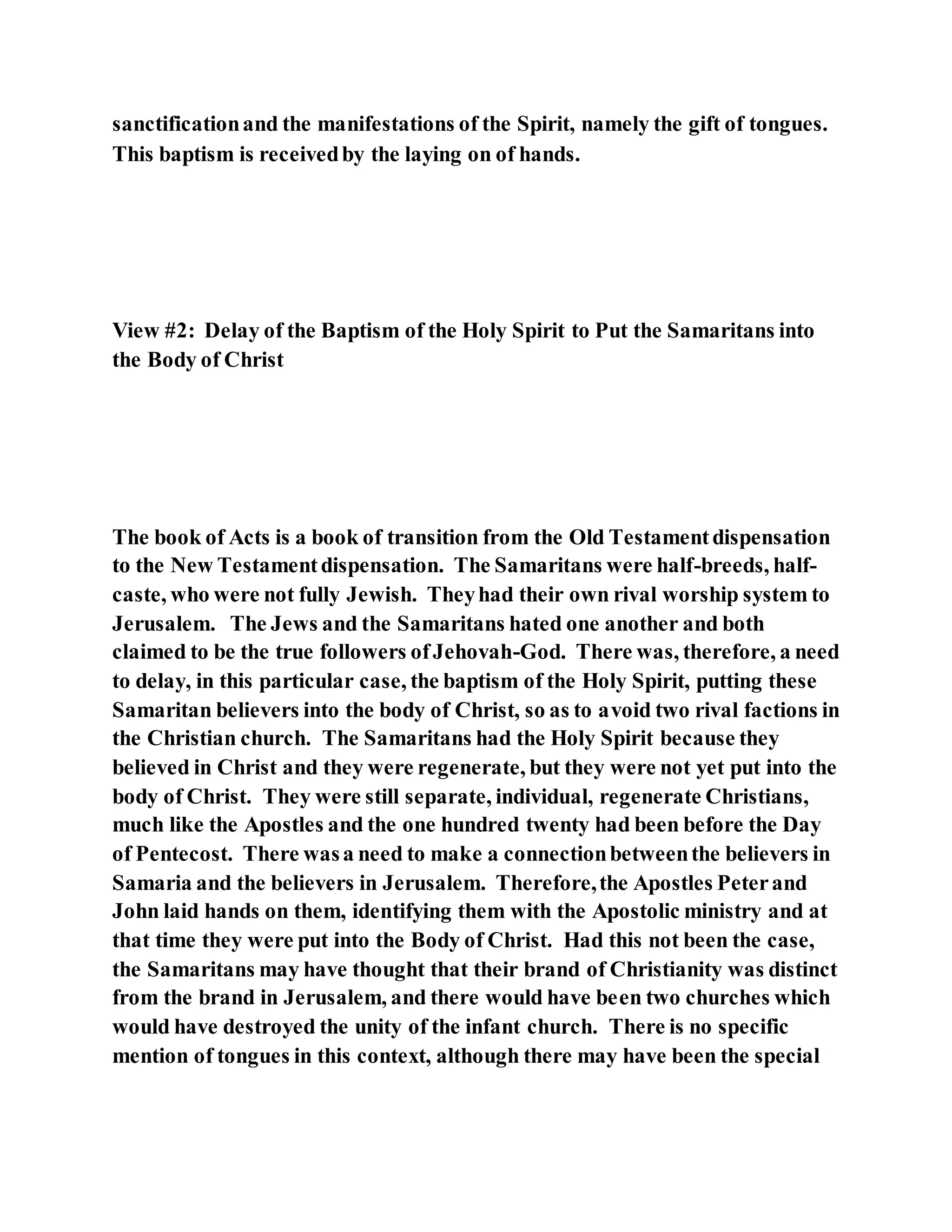 Jesus was converting a man of great sorcery