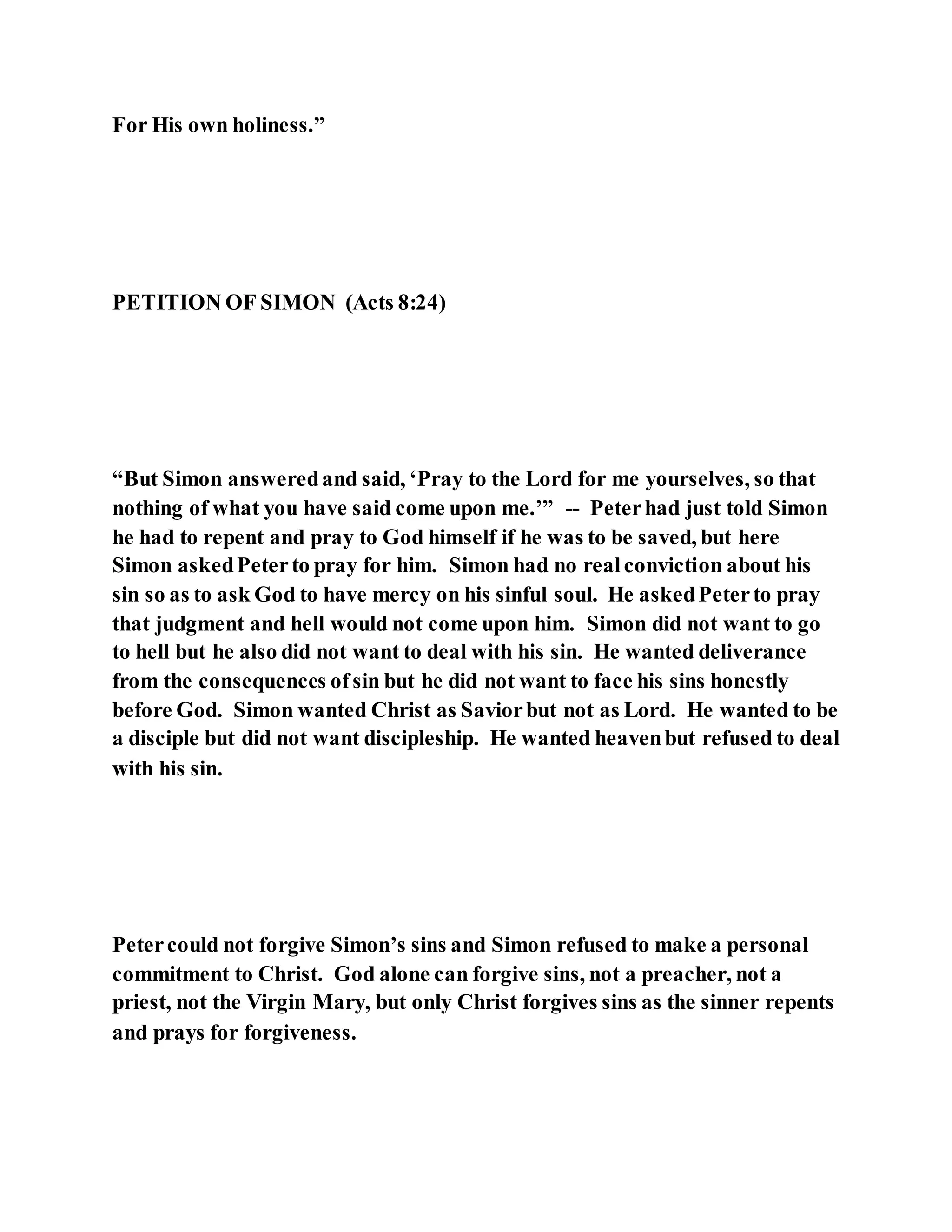 Jesus was converting a man of great sorcery