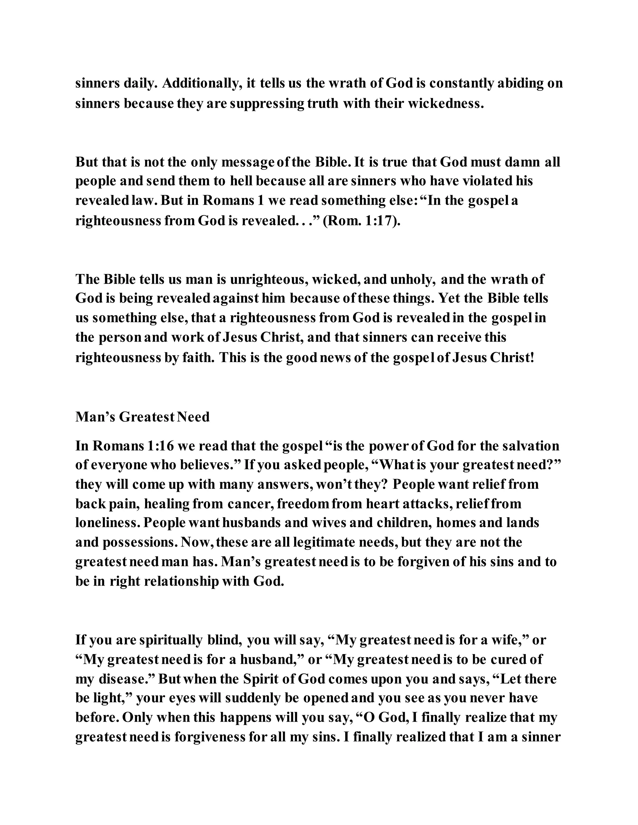 Jesus was converting a man of great sorcery